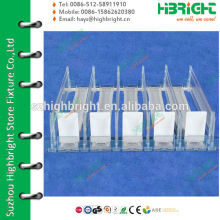 plastic shelf pusher and divider